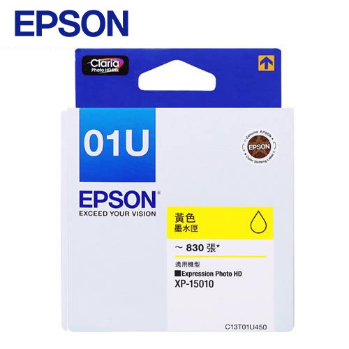EPSON 原廠墨水匣 T01U450 黃