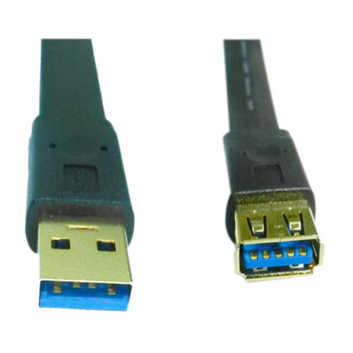 USB 3.0 扁型 A公/A母延長線鍍金 1.5M