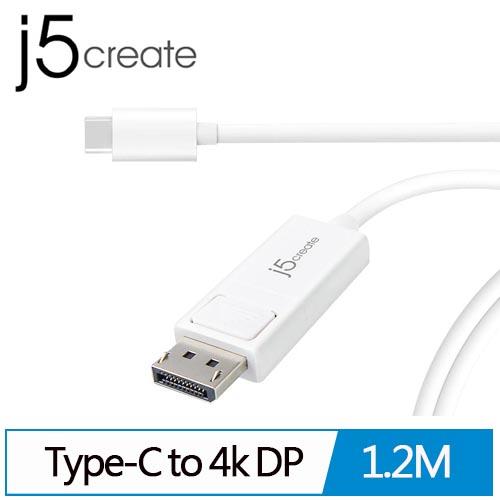 j5create JCA141 USB Type-C to 4k DisplayPort 轉接