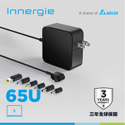 台達Innergie 65U 65W 筆電變壓/充電器原價1190(省340)