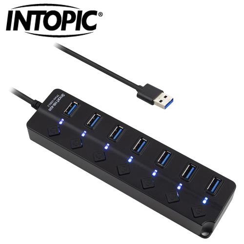 INTOPIC 廣鼎 USB3.2 7孔 高速集線器 HB620原價840(省91)
