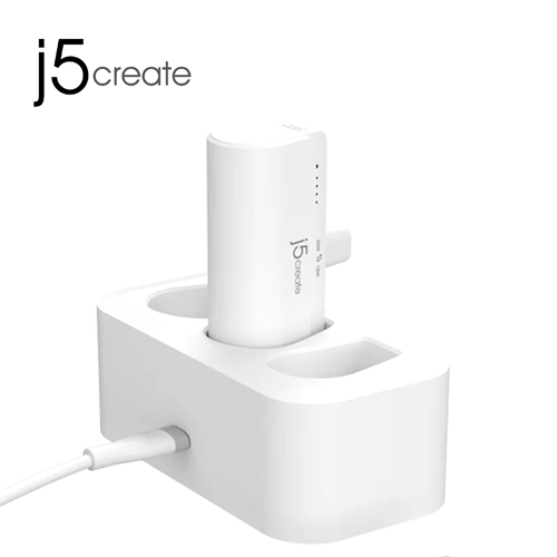 j5create 凱捷 JPB5220S1A USB-C口袋快充行動電源充電組