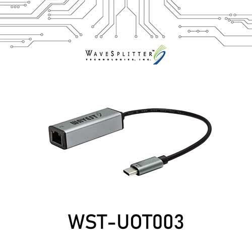 WaveSplitter威世波 USB Type-C to RJ-45 千兆網路轉接器 15cm原價 599 (省 100)
