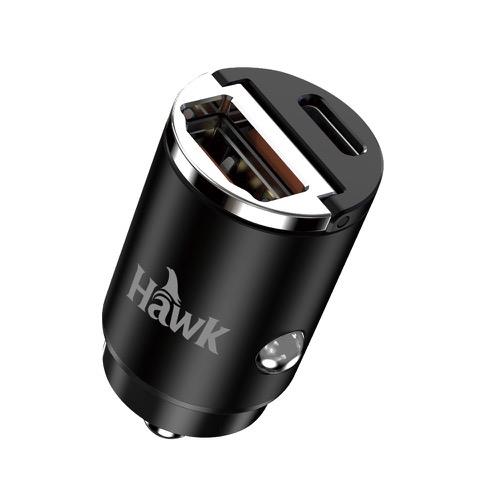 Hawk 45W雙孔PD+QC隱形車充