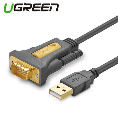 UGREEN 綠聯 USB to RS-232訊號轉換器 1M