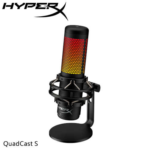 HyperX QuadCast S USB 電容式電競麥克風 黑 4P5P7AA原價6299(省2309)