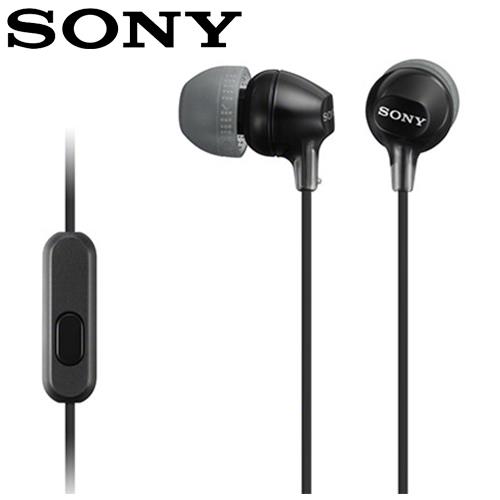 【公司貨-非平輸】SONY 索尼 EX15AP 智慧手機線控入耳式耳麥 黑