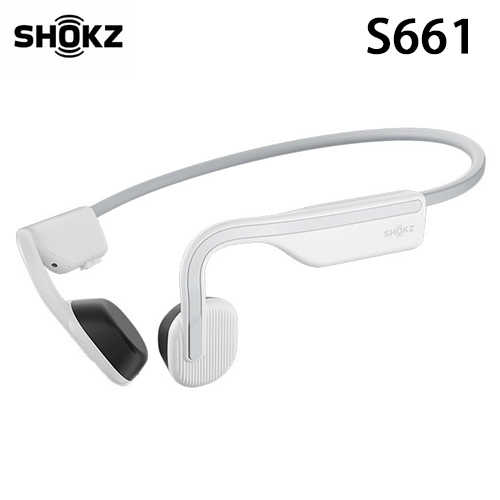 Shokz OpenMove S661 骨傳導藍牙運動耳機 純真白