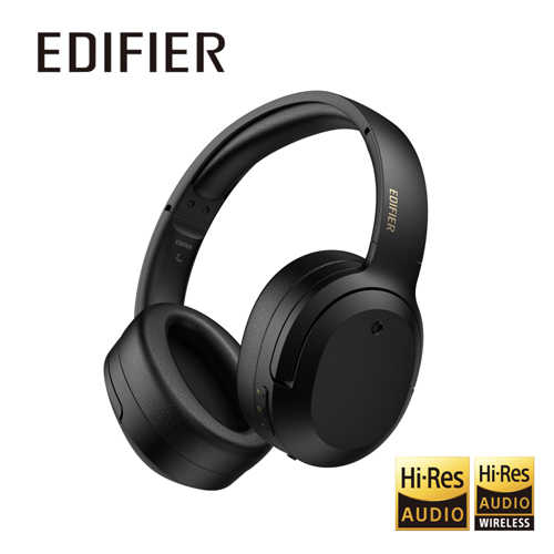 EDIFIER W820NB Plus 雙金標抗噪藍牙耳罩耳機 - 經典黑