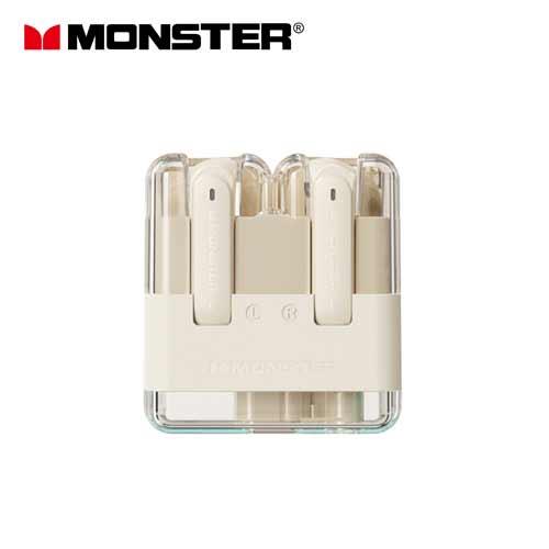 MONSTER魔聲 琉光粉彩藍牙耳機 XKT12-KK 奶茶棕