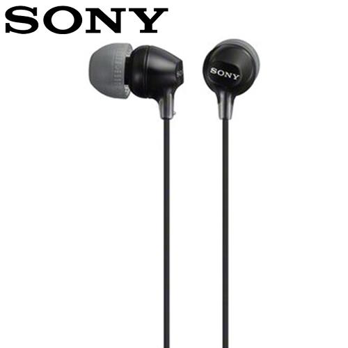 【公司貨-非平輸】SONY 索尼 EX15LP 輕巧耳道式耳機 黑