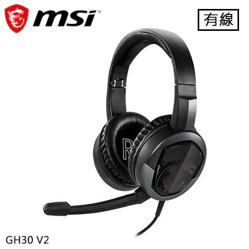 MSI 微星 Immerse GH30 V2 電競耳機