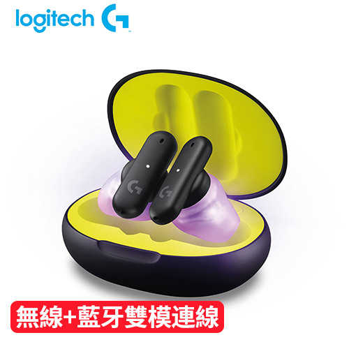 Logitech G 羅技 G Fit 真無線藍牙遊戲耳機 黑
