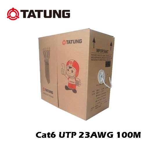 TATUNG大同 Cat.6 UTP 100米 網路線 23AWG