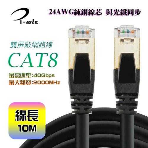 i-wiz CAT.8 S/FTP 超高速網路線 10M
