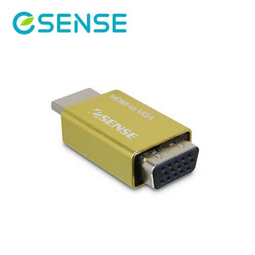 Esense逸盛 HDMI TO VGA 免電源 轉接器 04-HVG015