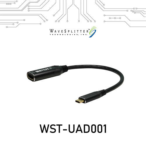 WaveSplitter威世波主動式USB Type-C to HDMI 8K60Hz HDR轉接器