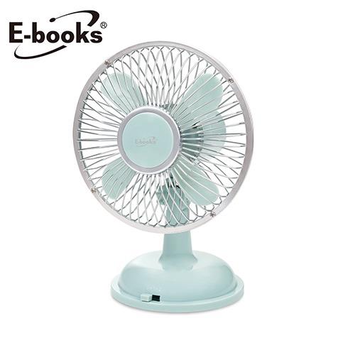 E-books K36 經典時光兩用擺頭超靜音風扇 淺綠原價499(省100)