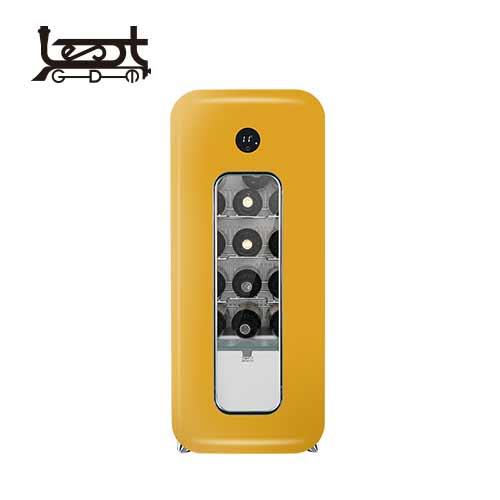 best貝斯特 MUNI馬卡龍酒櫃 智能電子溫控紅酒櫃 50L G7110 元氣黃