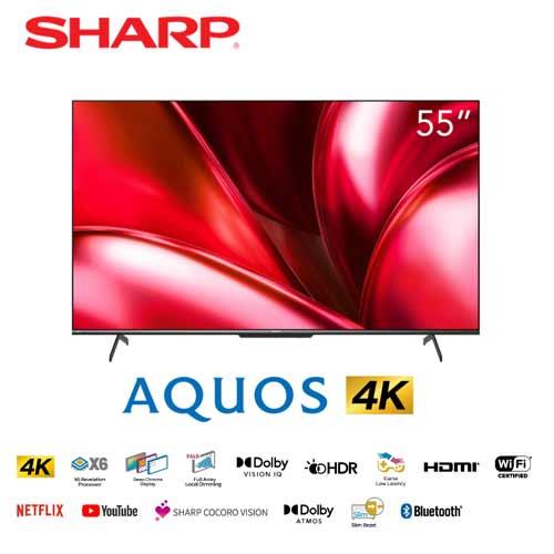 SHARP夏普 55吋 4K UHD 液晶顯示器 4T-C55GN7000X (含基本安裝)