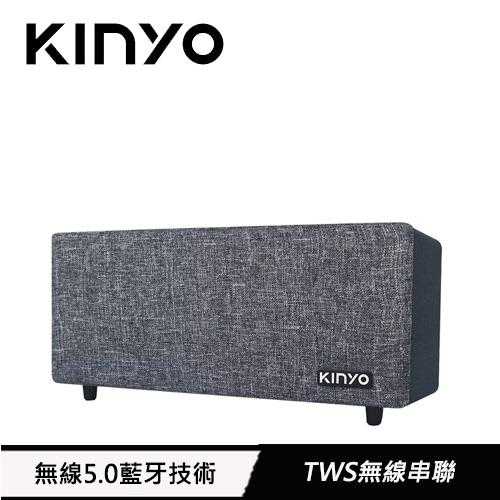 KINYO 布面木質藍牙讀卡喇叭 BTS-750
