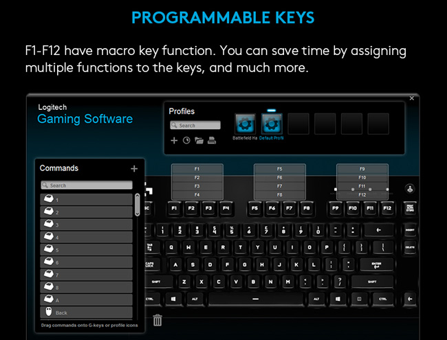 Logitech 羅技 G213 PRODIGY RGB遊戲鍵盤｜EcLife良興購物網