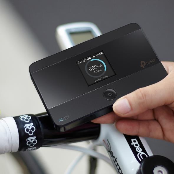 TP-LINK M7350(EU) 4G 進階版LTE 行動Wi-Fi分享器 版本:7.0