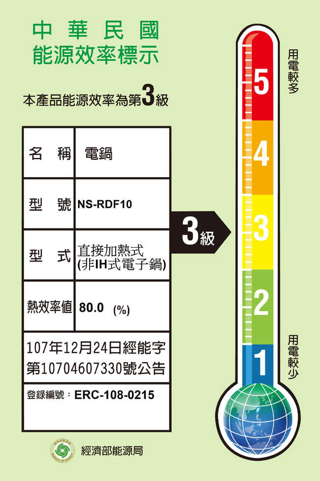 【象印】有開發票 公司貨 機械式電子鍋6人份 NS-RDF10