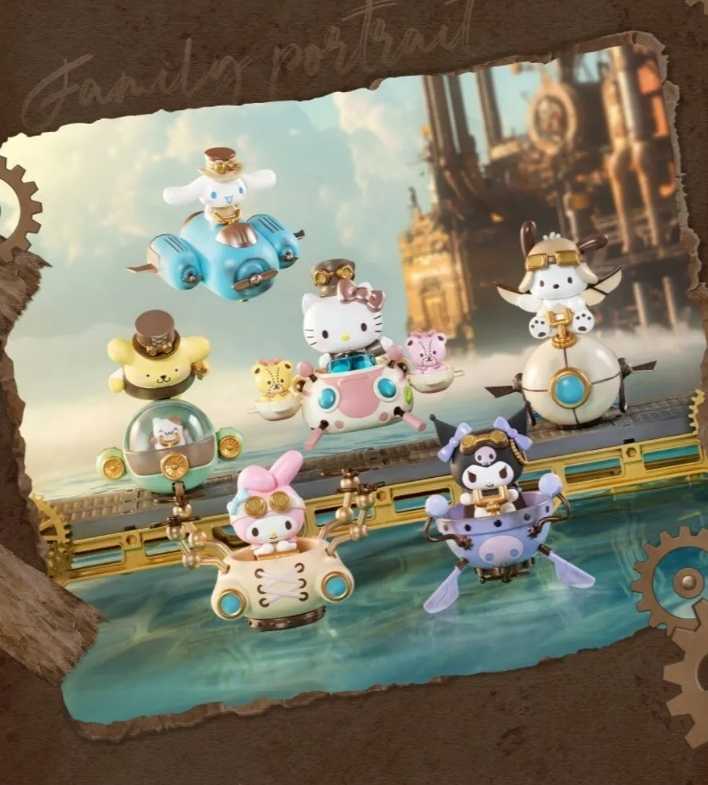 【森晴玩具⚡】TopToy 三麗鷗家族蒸氣朋克系列 盲盒 (隨機款)