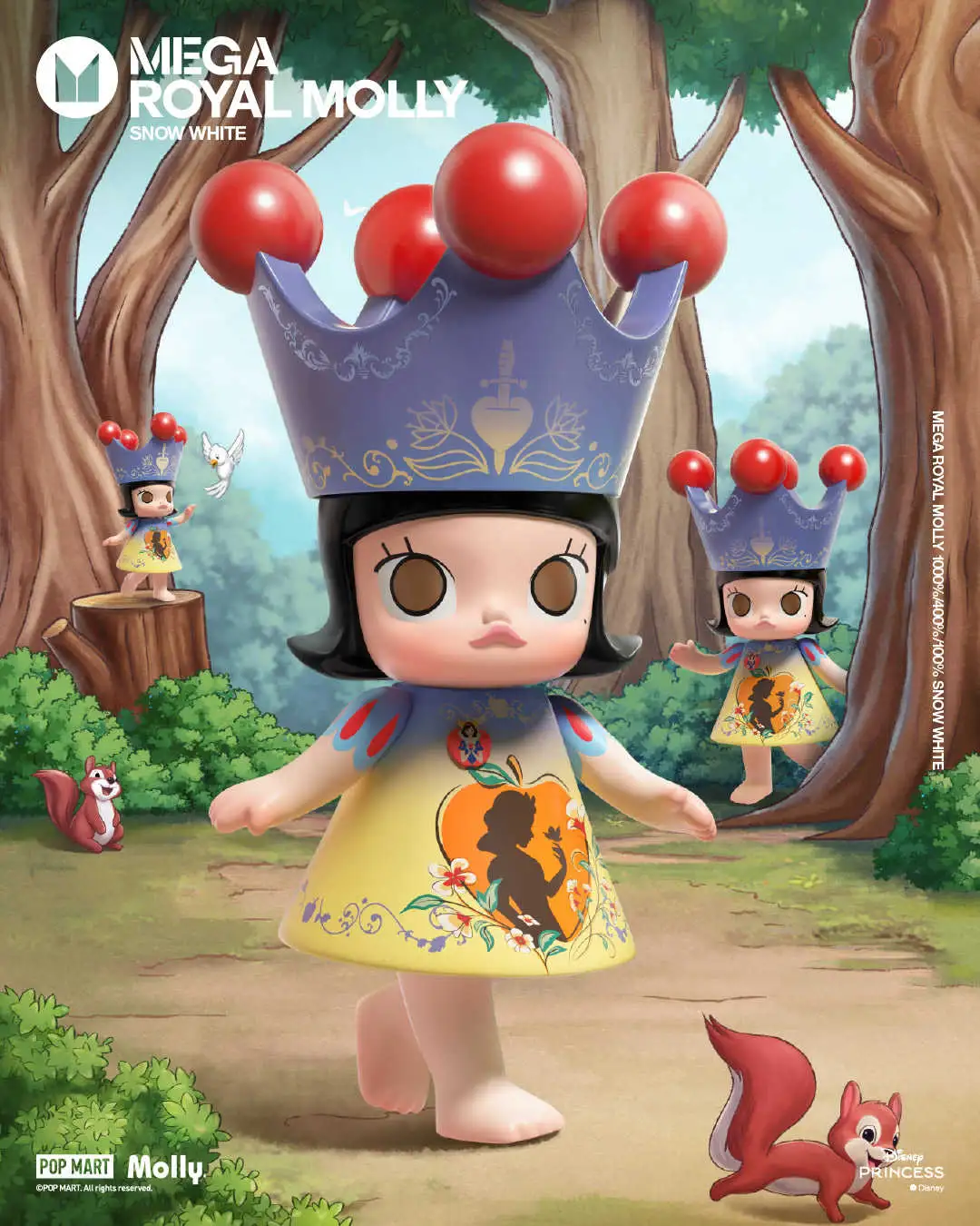 【自製賞線上抽】Molly白雪公主400%