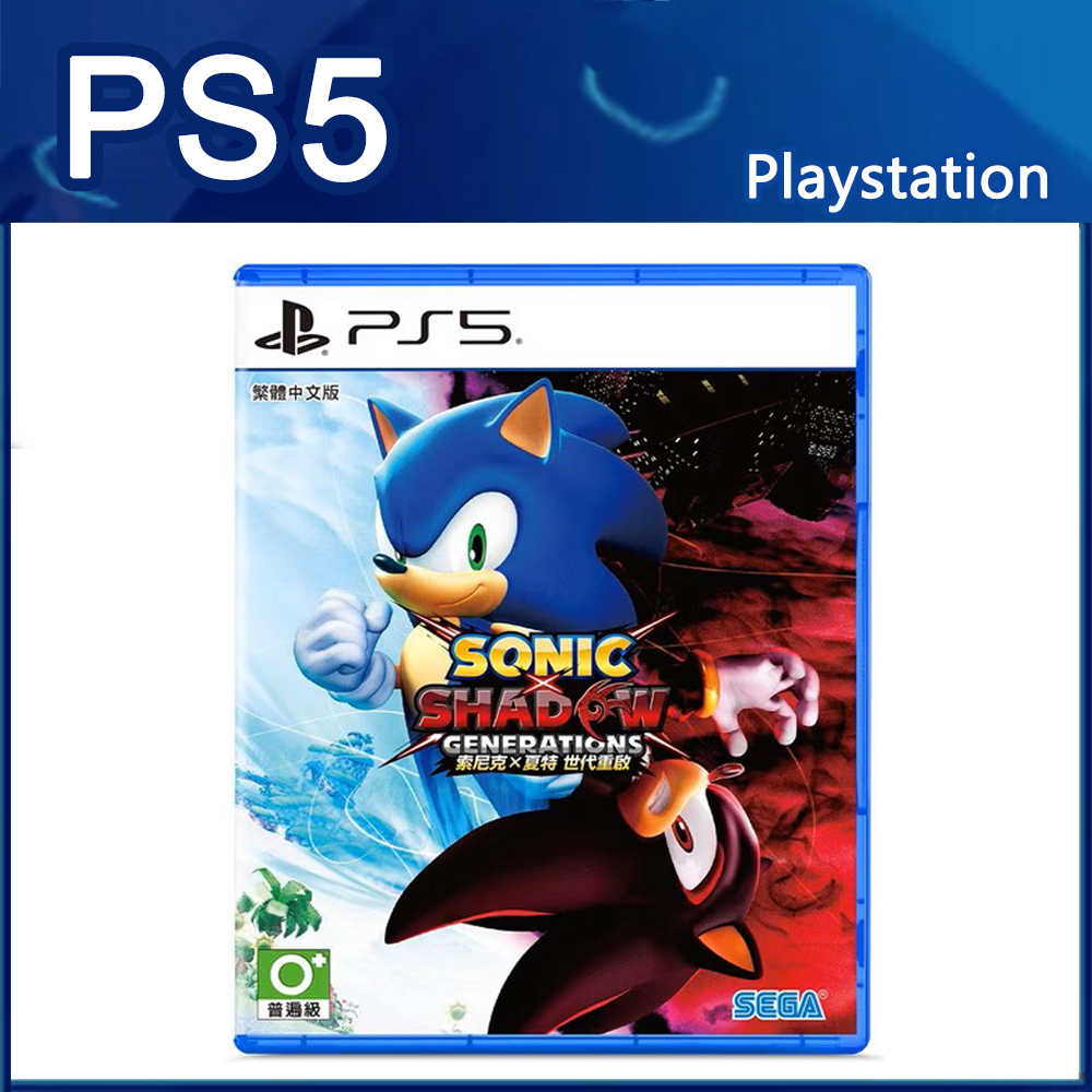 【全新現貨】PS5《索尼克 × 夏特 世代重啟》(含特典序號) 中文版 可面交