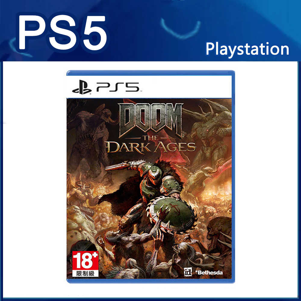 【全新現貨】PS5 《毀滅戰士：黑暗時代》DOOM: The Dark Ages 中文版 可面交