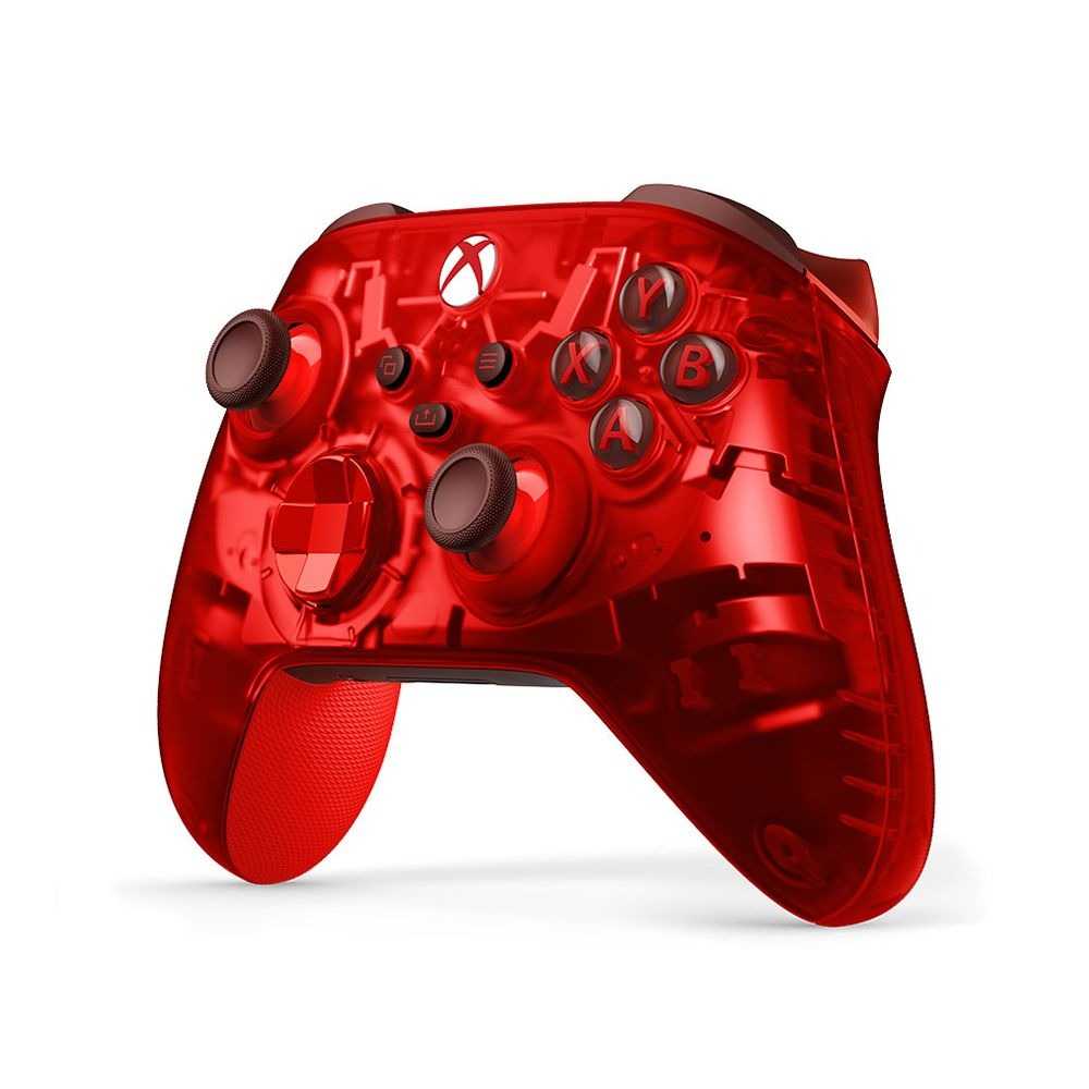 【全新現貨】XBOX 微軟 Xbox 無線控制器 緋紅領域 透明紅