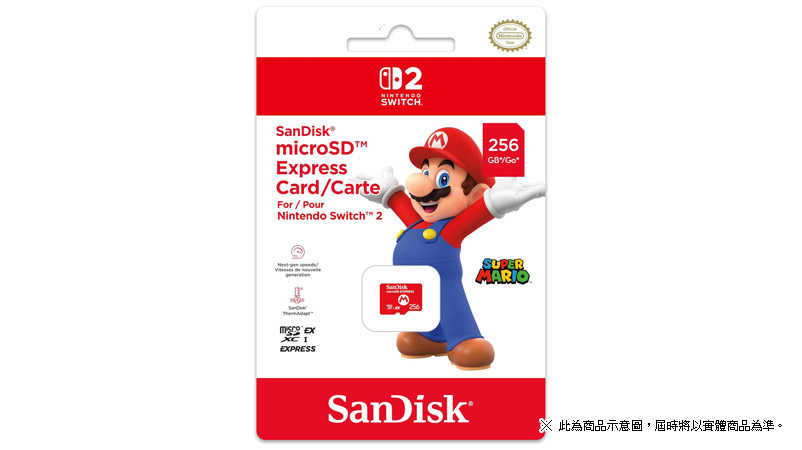 【現貨】任天堂 Switch 2 SanDisk NS2 專用 microSD Express 記憶卡