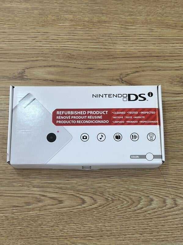 NDS Nintendo DS 原廠美規翻修機零件機螢幕黃斑可正常使用附外盒充電線