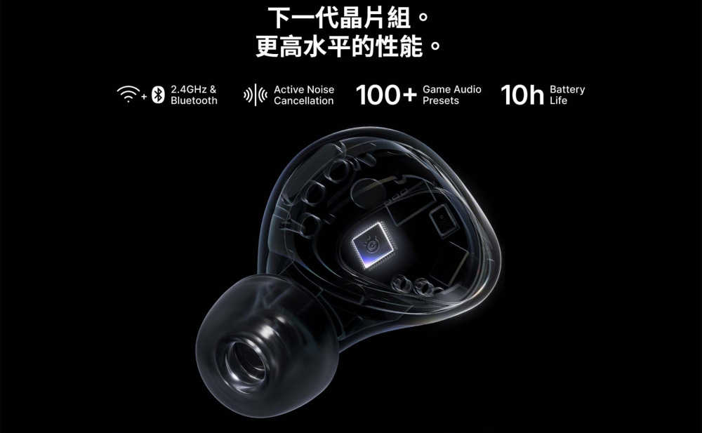 【SteelSeries 賽睿】Arctis Pro Arctis GameBuds 真無線遊戲耳機