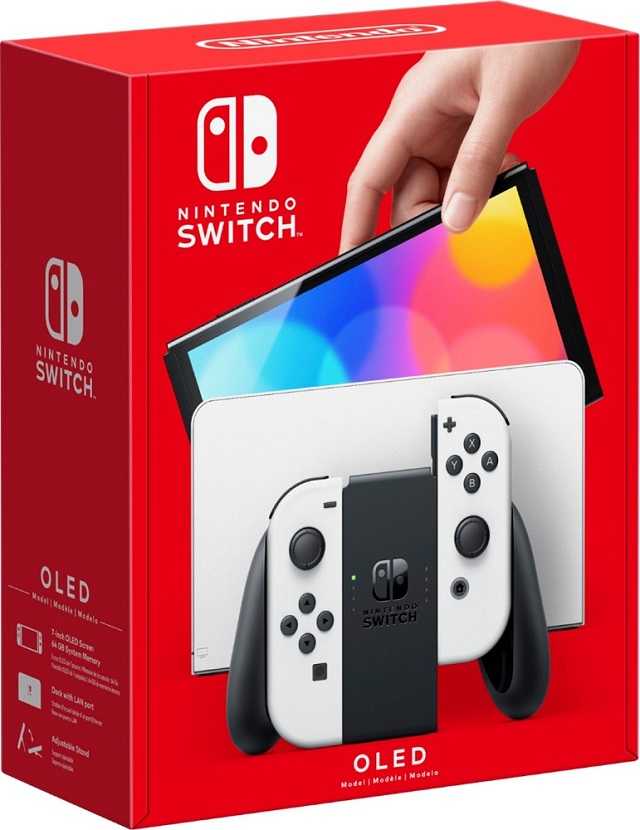 SWITCH OLED主機(台灣公司貨) +SWITCH 健身環大冒險(台灣公司貨) 【主機原廠保固一年】