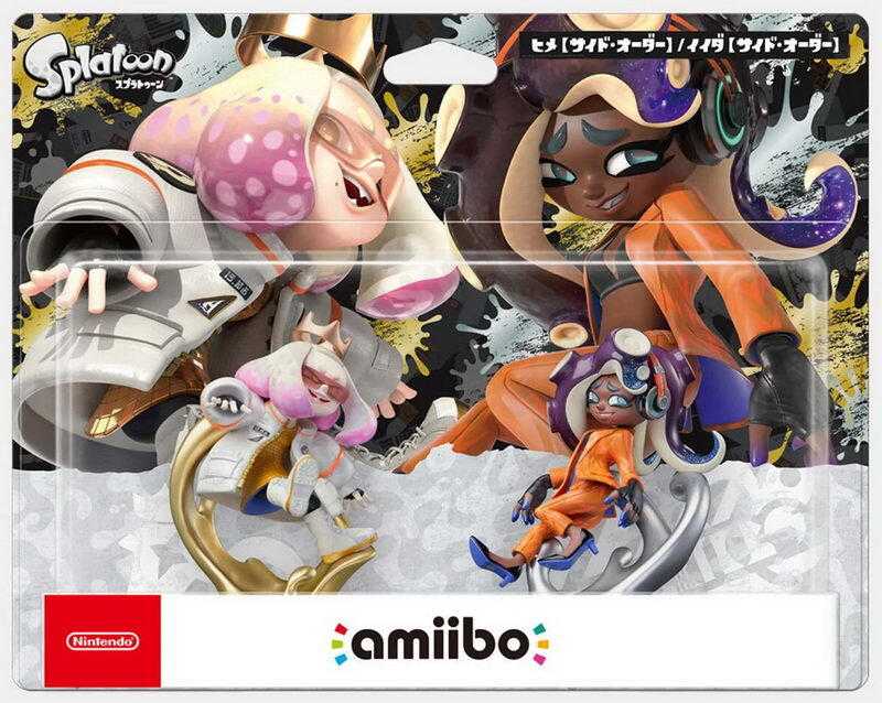 【全新現貨】任天堂 NS Switch amiibo 人偶玩具：腕兒姐妹【秩序篇】小姬&飯田 可面交