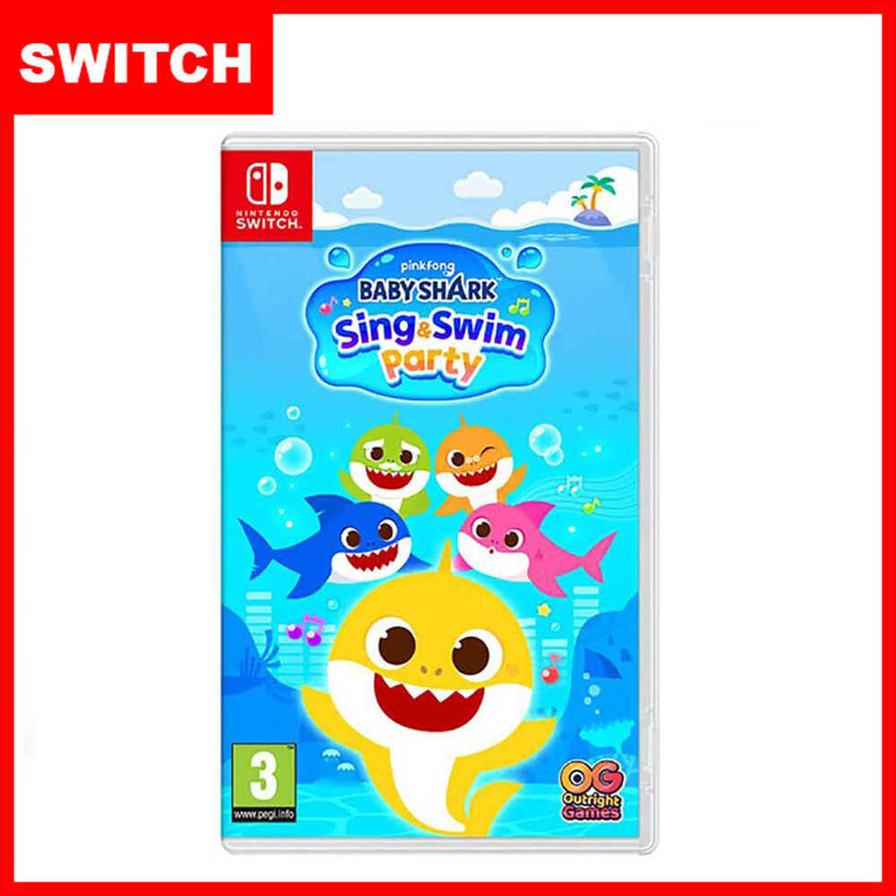 【全新現貨】NS Switch《鯊魚寶寶：唱游派對》中文版 可面交