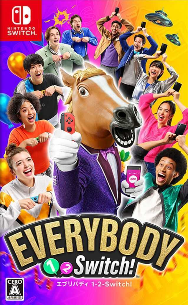 【全新未拆封】任天堂 SWITCH Everybody 1-2-Switch! 台灣公司貨