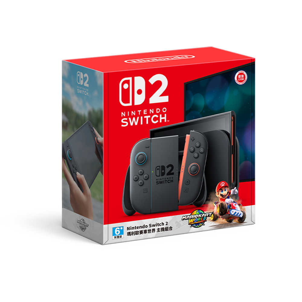 現貨 Nintendo 任天堂 Switch 2代主機 Switch2 NS2 賽車同捆機 台灣公司貨