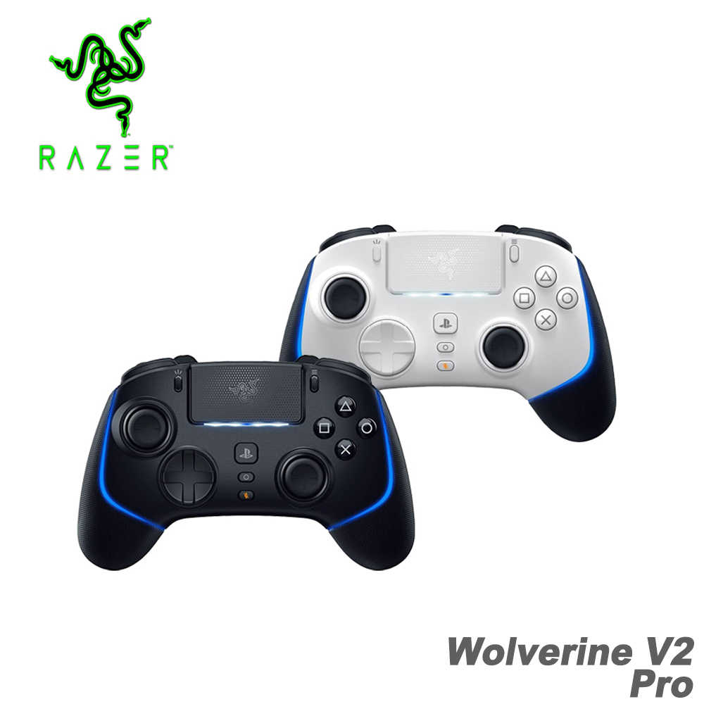 Razer 雷蛇 Wolverine V2 Pro 金鋼狼 專業版無線控制器(PS原廠授權 支援PS5/PC)