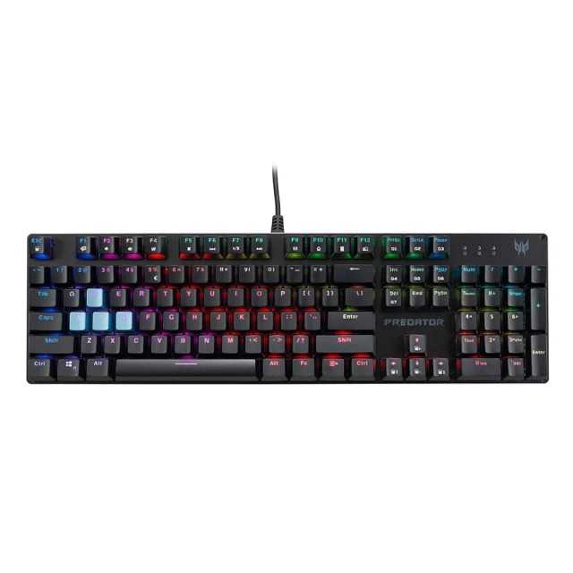Acer 宏碁 PREDATOR AETHON 303有線電競鍵盤(電競/鍵盤/有線/機械式/青軸)