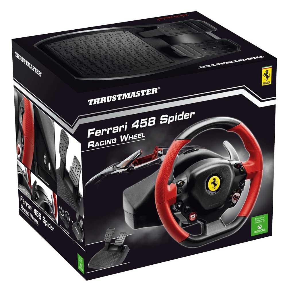 圖馬斯特 Ferrari 458 Spider 方向盤 支援 XBOX ONE/SERIES X/SEIRES S