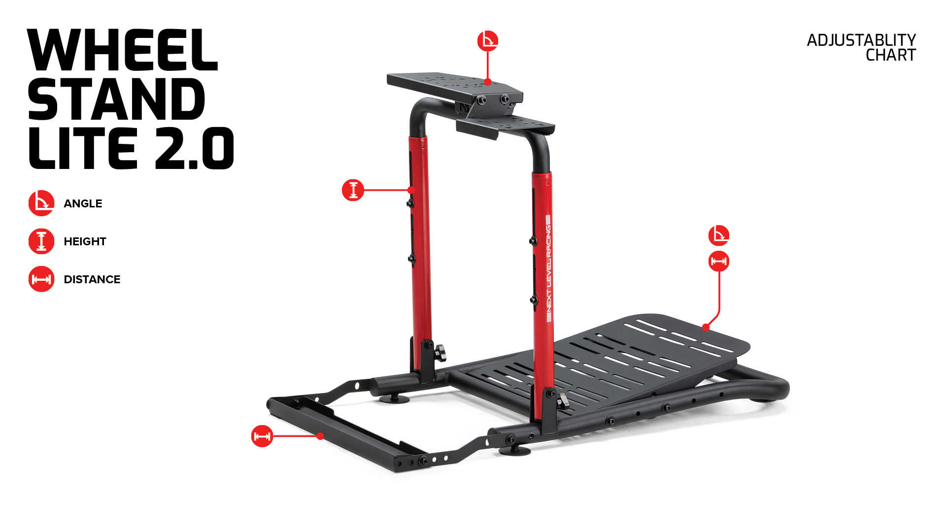 Next Level Racing Wheel Stand Lite 2