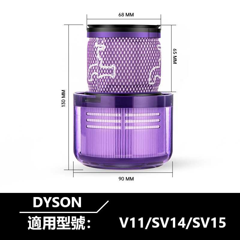 Dyson吸塵器濾網 戴森濾芯 HEPA  適用V6 V7 V8 V10 V11 V12 V15 SV18