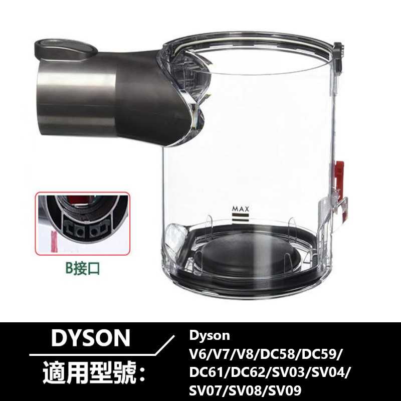 DYSON吸塵器集塵桶  適用V6 V7 V8 V10 V11 V12 V15 SV18 全系列戴森集塵桶
