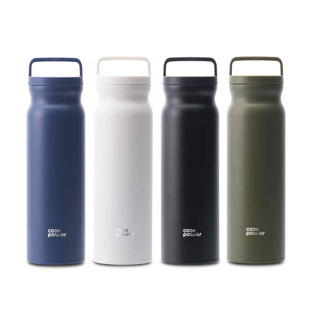 CookPower 鍋寶 手提內陶瓷保溫保冷瓶 780ml (四色任選)