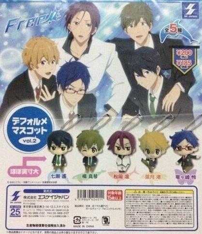 ☆卡卡夫☆全新現貨 奇譚俱樂部 FREE! 男子水泳部 迷你人偶扭蛋 Vol.2 5種組