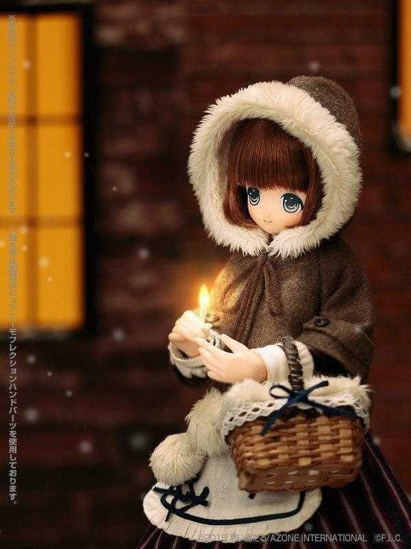 ☆卡卡夫☆ 全新現貨 日版 Azone 賣火柴的小女孩 Chiika 小花 可動 Doll 完成品